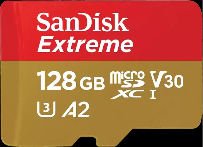 مموری کارت 128 گیگابایت Sandisk مدل Extreme SDXC کلاس 10 استاندارد UHS-I