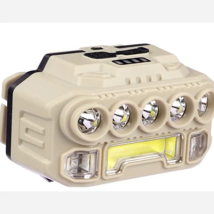 چراغ پیشانی HX-817 LED مهتابی — تصویر ۳