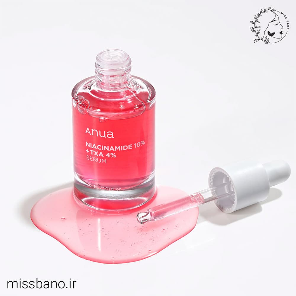 سرم ضد لک نیاسینامید 10 درصد آنوا 30ml — تصویر ۴