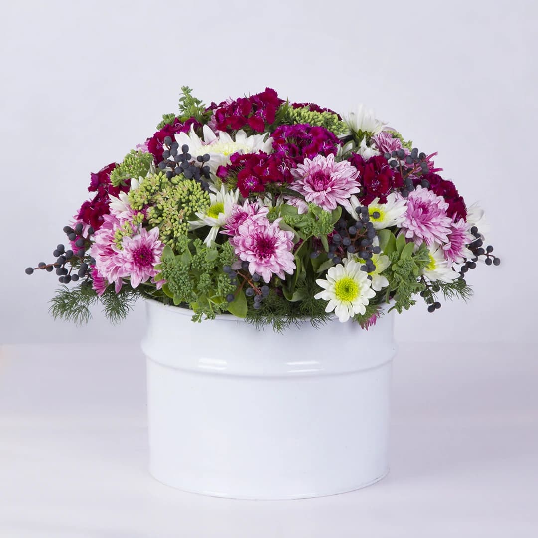 باکس گل فلزی داوودی کد 4130