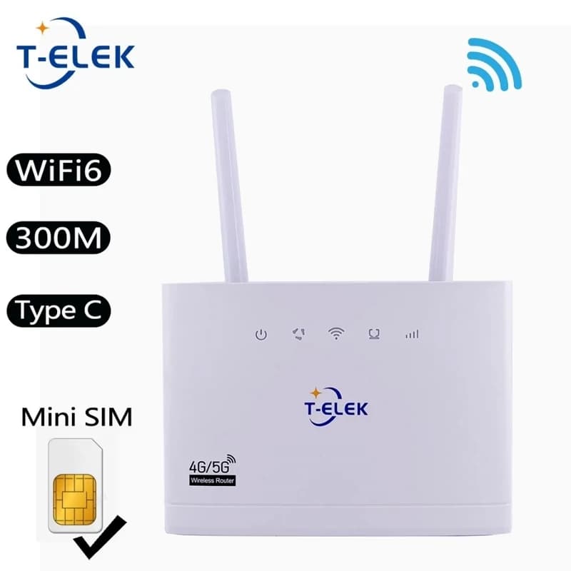 مودم سیمکارتی رومیزی 4G مدل Telek B818 گارانتی یکساله — تصویر ۱۲