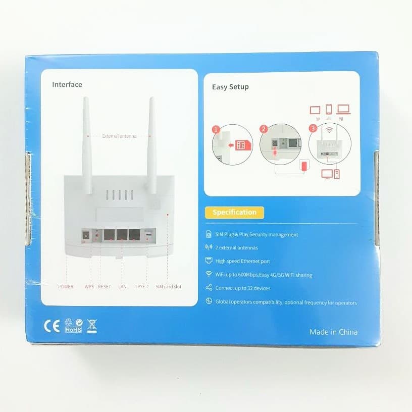 مودم سیمکارتی رومیزی 4G مدل Telek B818 گارانتی یکساله — تصویر ۴