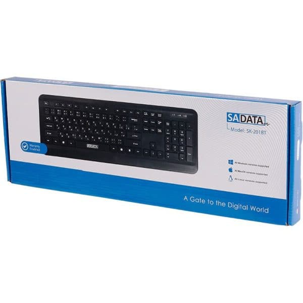 کیبورد بلوتوث سادیتا مدل SADATA SK-201BT — تصویر ۱۲