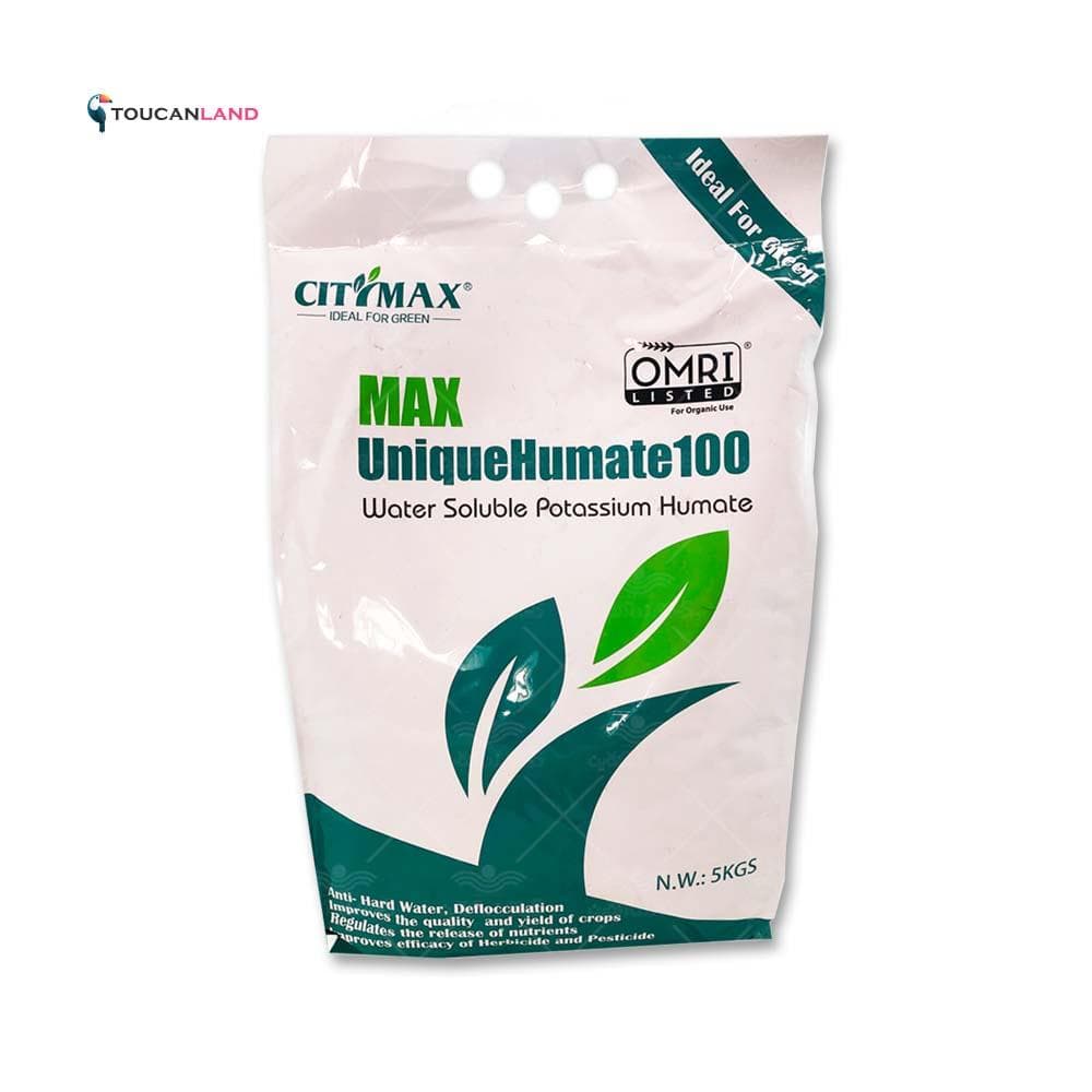اسید هیومیک پودری Max UniqeHumate100 Citymax بسته 250 گرمی — تصویر ۲