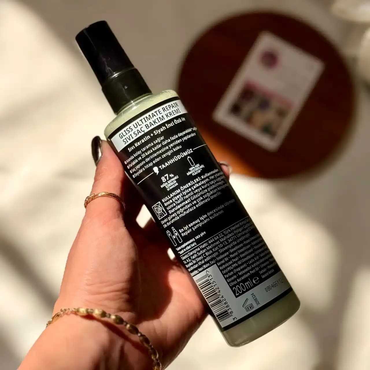 اسپری دوفاز گلیس مشکی مدل Ultimate Repair حجم 200 میل — تصویر ۸