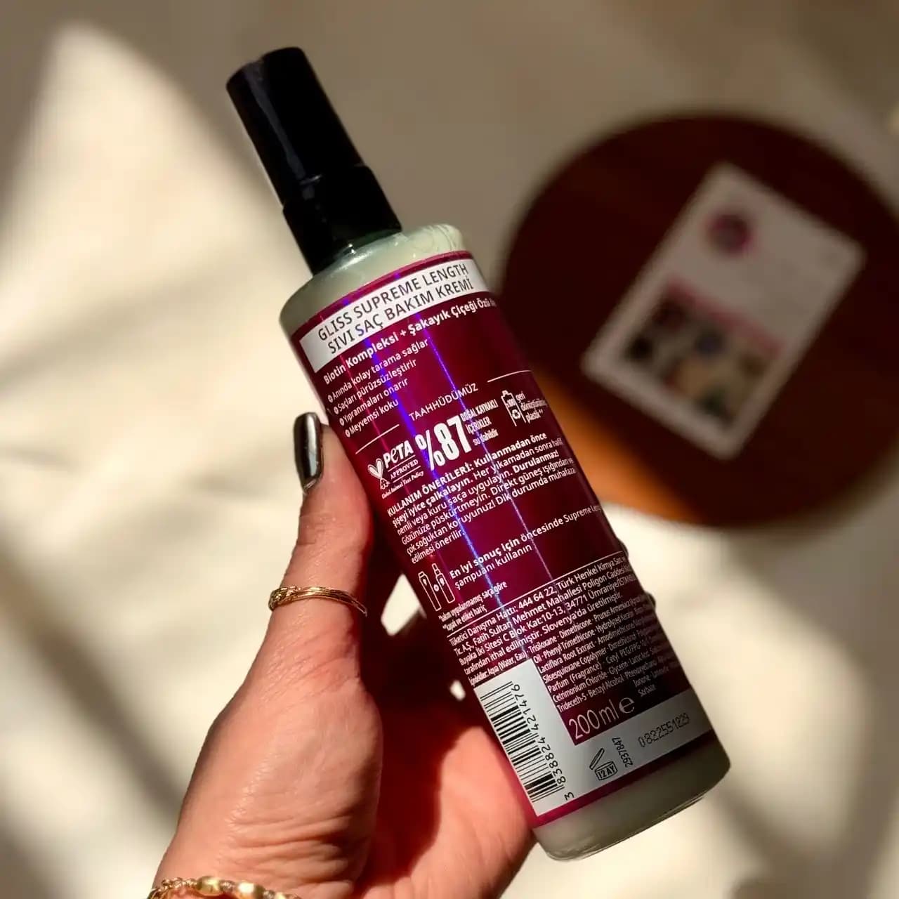 اسپری دو فاز گلیس مدل SUPREME LENGTH مناسب موهای بلند 200 میل — تصویر ۴