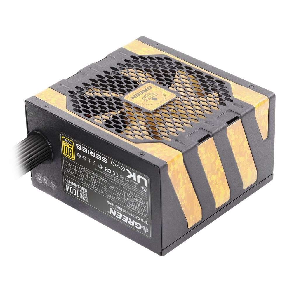 منبع تغذیه گرین مدل GP700A-UK EVO V3.1 — تصویر ۳
