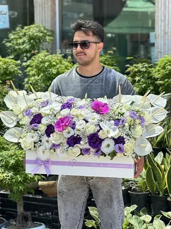 باکس گل برای تولد با ارسال رایگان — تصویر ۲