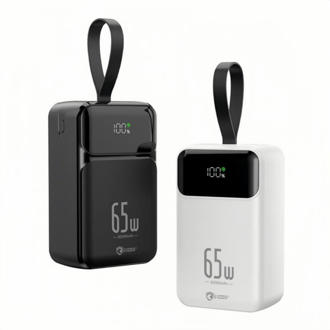 پاوربانک ایزن پلاس مدل EP-15 ظرفیت 30000 میلی آمپر ساعت توان 65W — تصویر ۹