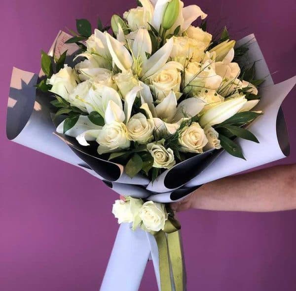 دسته گل لیلیوم — تصویر ۳