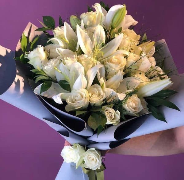 دسته گل لیلیوم — تصویر ۴