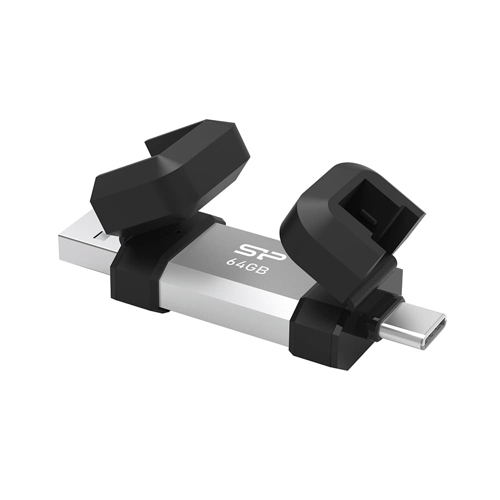 فلش مموری سیلیکون پاور 64 گیگابایت مدل Mobile C51 رابط USB 3.2 Gen 1 — تصویر ۳