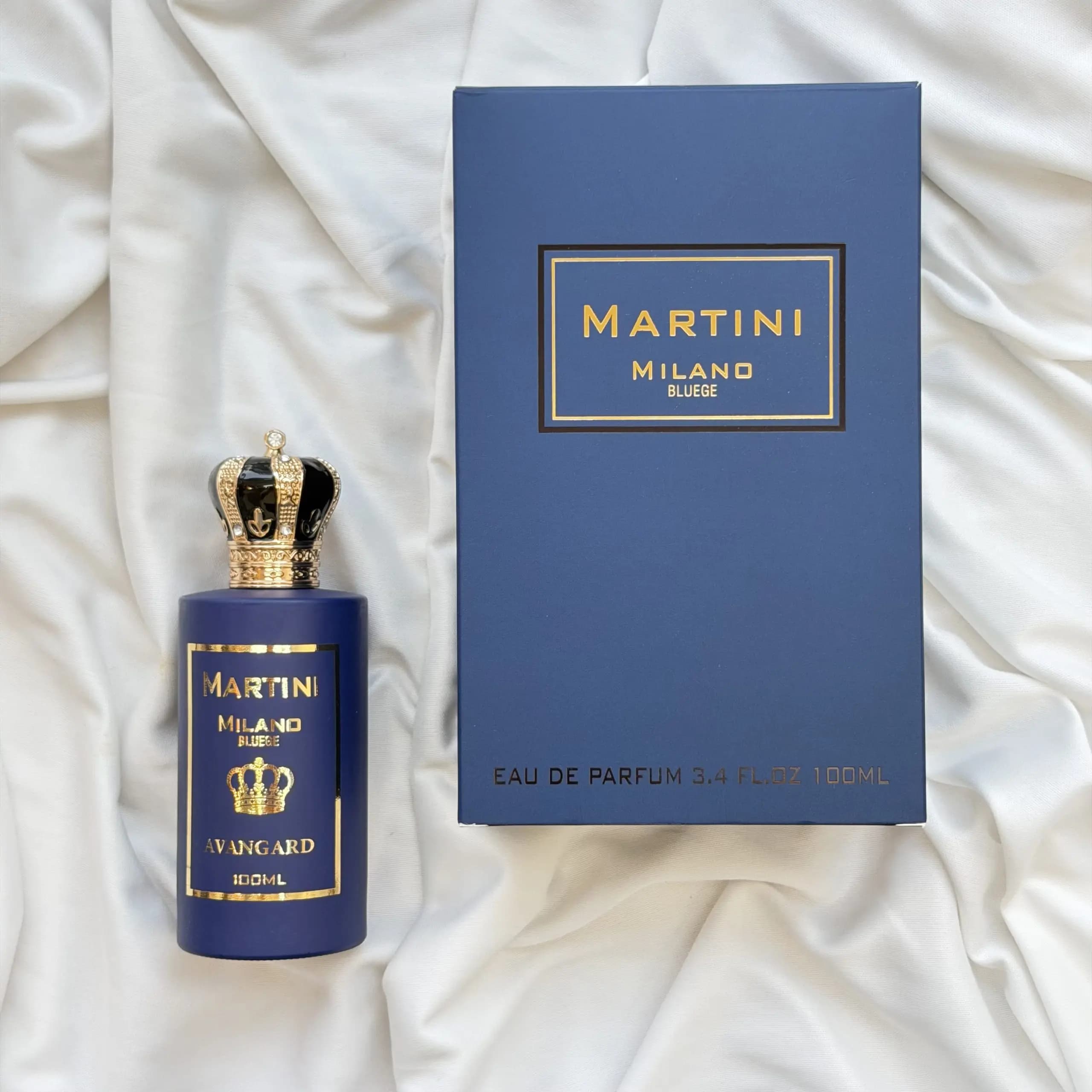 ادکلن ادو پرفیوم آوانگارد بلو از برند مارتینی میلانو (Martini Milano BLUEGE AVANGARD EDP 100ml) آوانگارد آبی — تصویر ۲