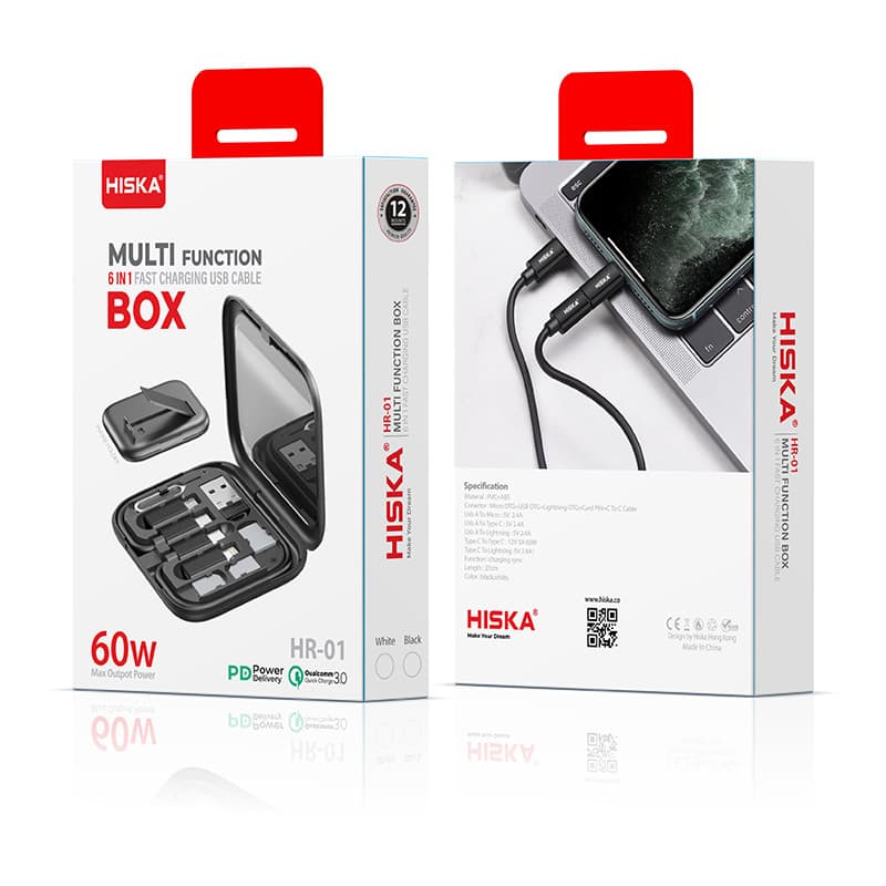 کیت کابل و مبدل چند منظوره هیسکا HR-01 — تصویر ۷