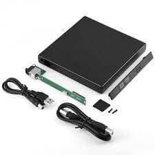 باکس DVD رایتر لپ تاپ USB 3.0 نازک 9.5 — تصویر ۶