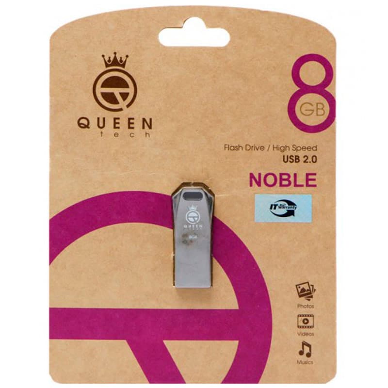فلش مموری کوئین تک مدل NOBLE ظرفیت 8 گیگابایت — تصویر ۲