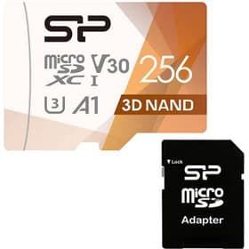 کارت حافظه سیلیکون پاور Micro SDXD Superior Pro U3 V30 100Mb/s کلاس 10 ظرفیت 256 گیگابایت