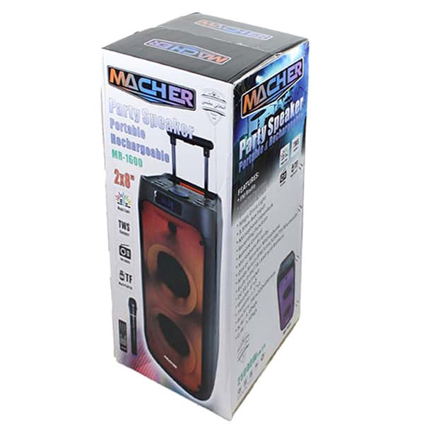 اسپیکر بلوتوثی قابل حمل مچر مدل MR-1600 — تصویر ۱۰