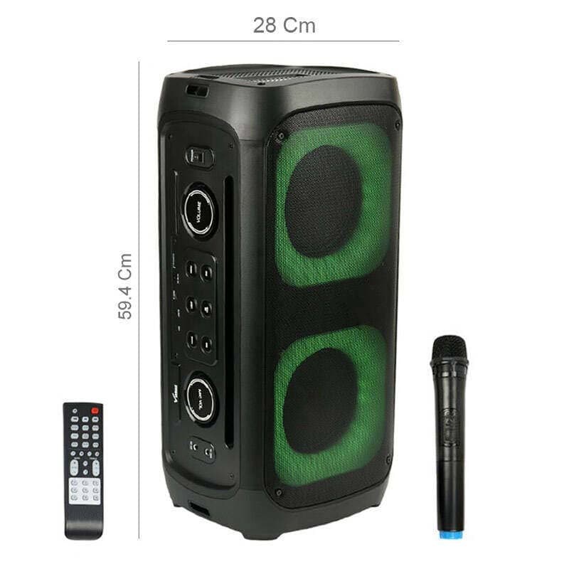 اسپیکر بلوتوثی قابل حمل مچر مدل MR-1400 — تصویر ۱۲