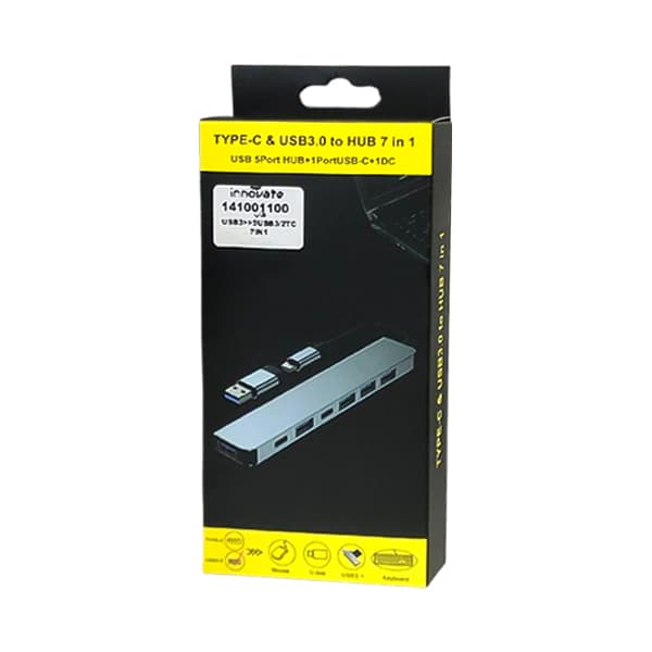 هاب 4 پورت TYPE-Cبه USB3.0 مدل P-3612 — تصویر ۶