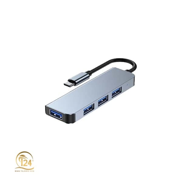 هاب 4 پورت TYPE-Cبه USB3.0 مدل P-3612 — تصویر ۷
