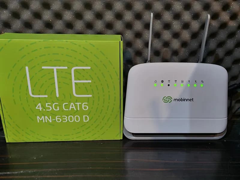مودم رومیزی 4.5G TD-LTE مبین‌نت مدل MN-6300D (کارکرده) — تصویر ۵