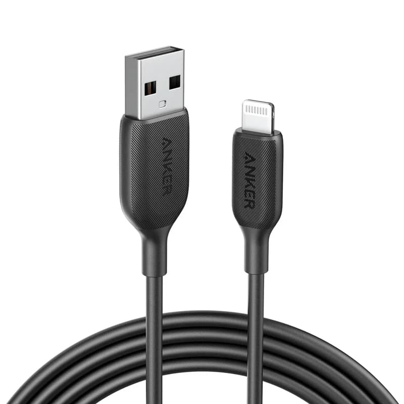 کابل شارژ USB به لایتنینگ انکر مدل Anker PowerLine A8812 طول 0.9 متر — تصویر ۳
