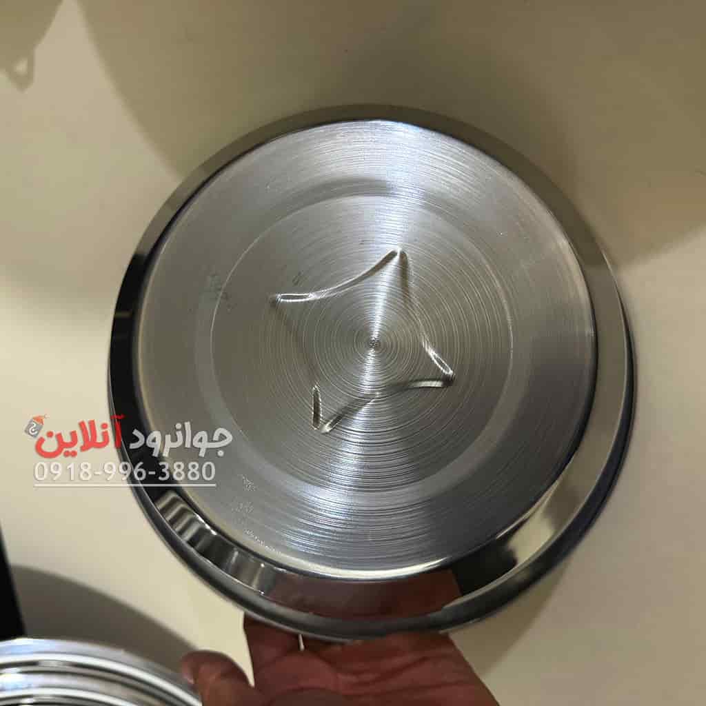 آبکش لگن یونیک 10 پارچه استیل ستاره دار اصلی Unique UN-10 — تصویر ۳