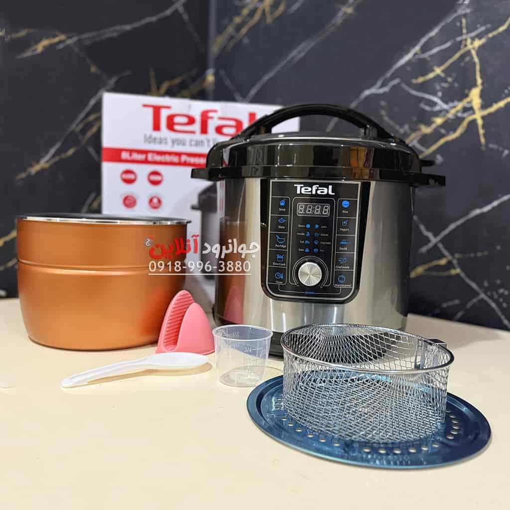 زودپز تفال 8 لیتر دیجیتال Tefal UN-3048 — تصویر ۷