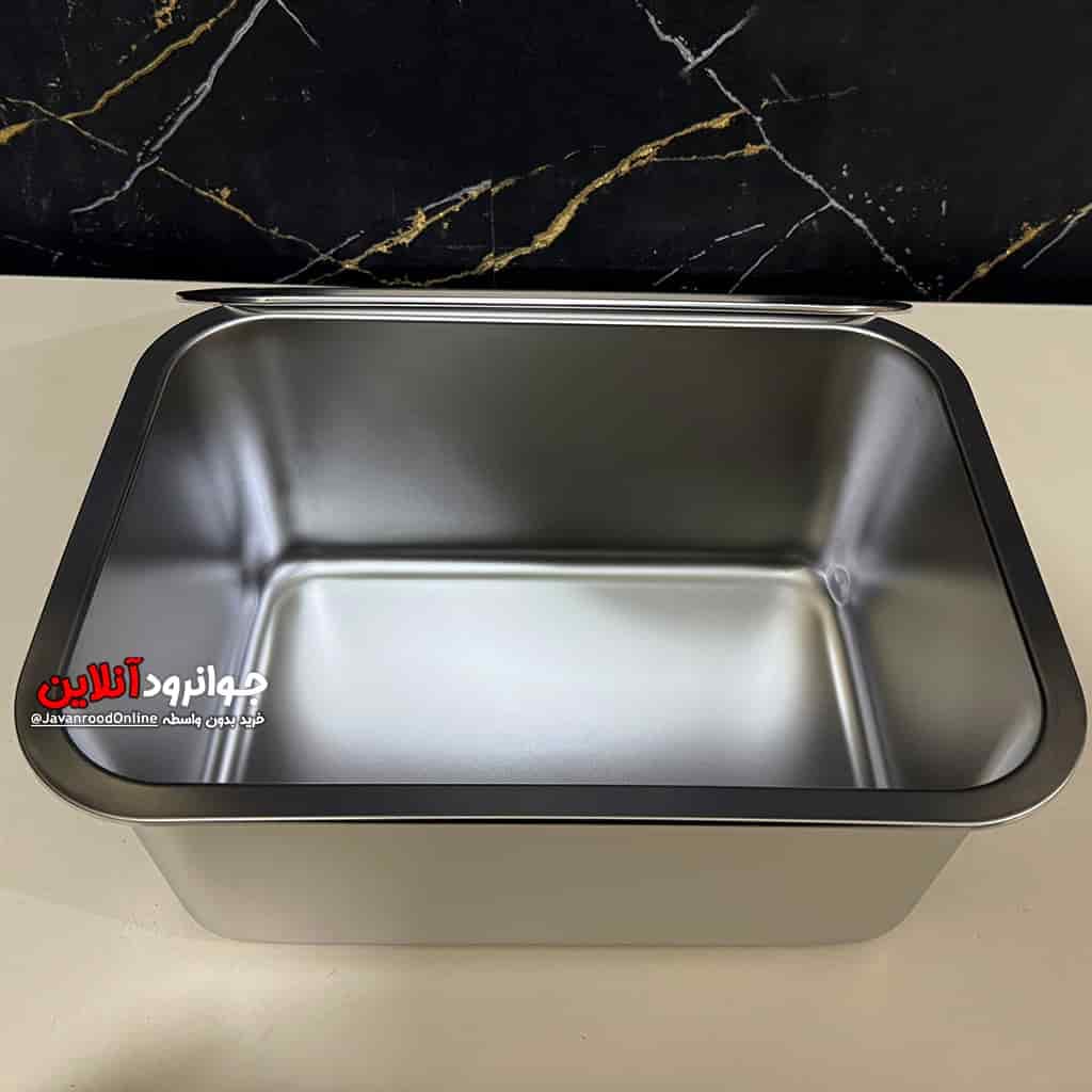 ظرف غذا استیل بنماری کرکماز 36 سانت عمق 15 اصلی وارداتی KORKMAZ — تصویر ۸