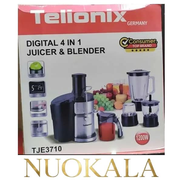 آبمیوه گیری ۴ کاره تلیونیکس مدل TJE3710 — تصویر ۶