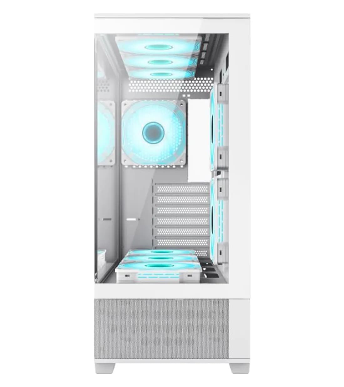 کیس گیمینگ گیم مکس Gamemax Vista White — تصویر ۷