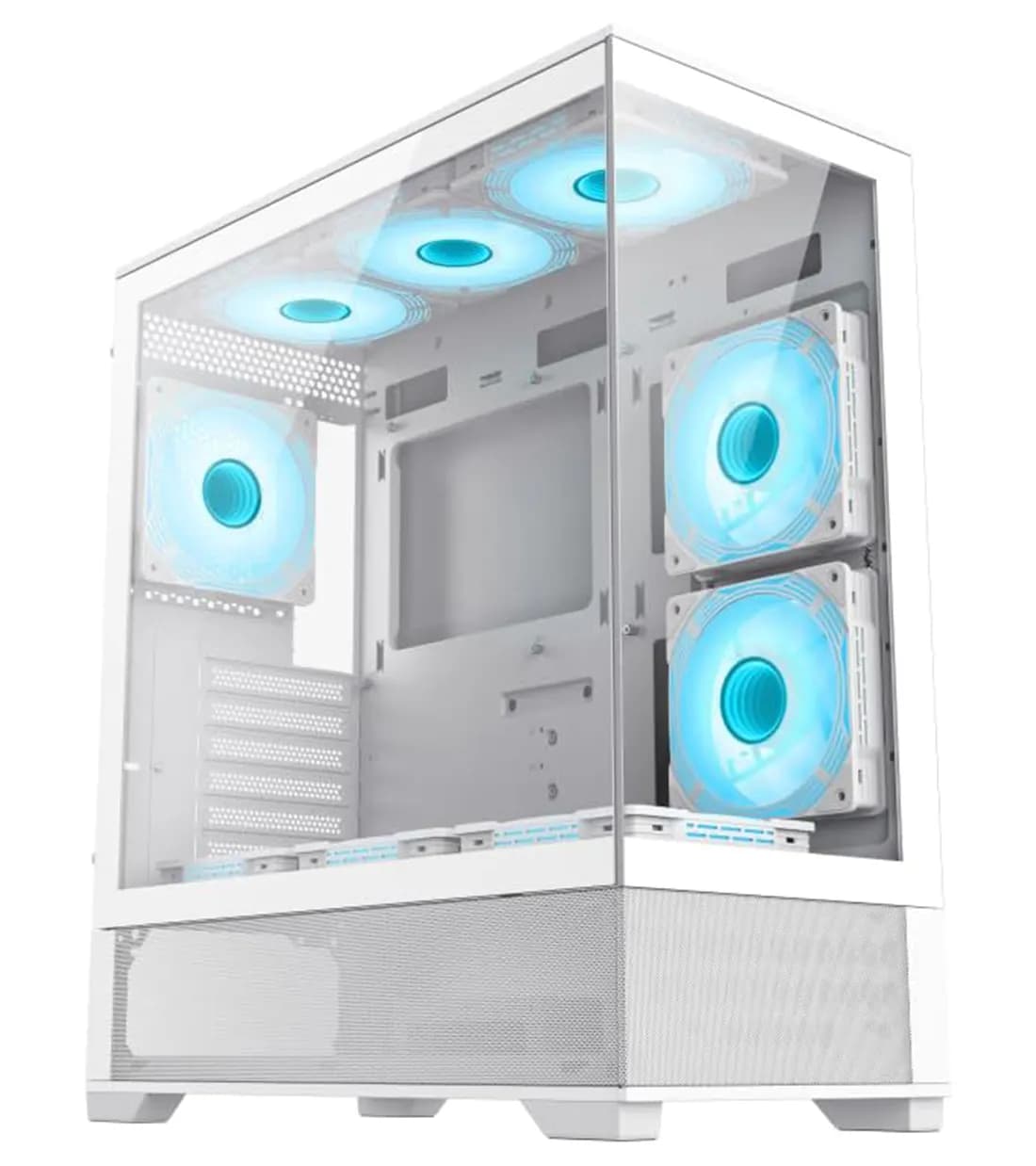 کیس گیمینگ گیم مکس Gamemax Vista White — تصویر ۲