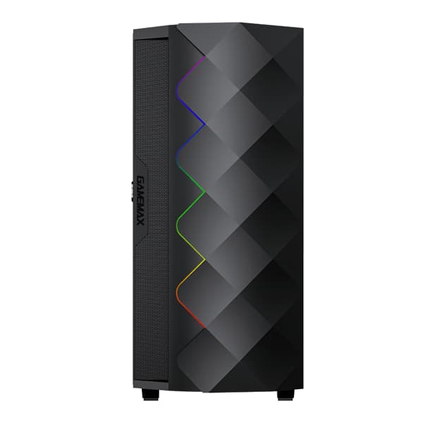 کیس گیمینگ گیم مکس مدل Gamemax Diamond COC BK — تصویر ۳