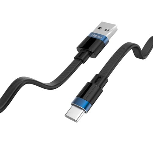 کابل شارژ هترون USB-A به USB-C مدل HATRON HC155UC — تصویر ۲