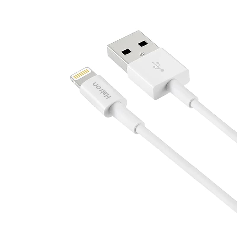 کابل شارژ تبدیل USB به لایتنینگ هترون مدل Hatron HC275i طول 1متر — تصویر ۶