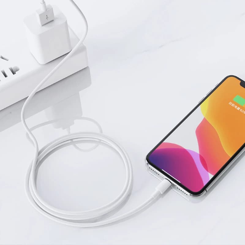 کابل شارژ تبدیل USB به لایتنینگ هترون مدل Hatron HC275i طول 1متر — تصویر ۴