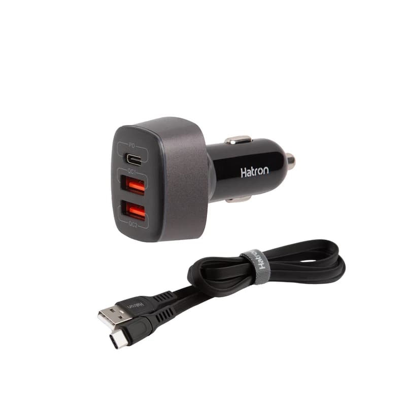 شارژر فندکی 56 وات هترون Hatron HCC3210PQ — تصویر ۴