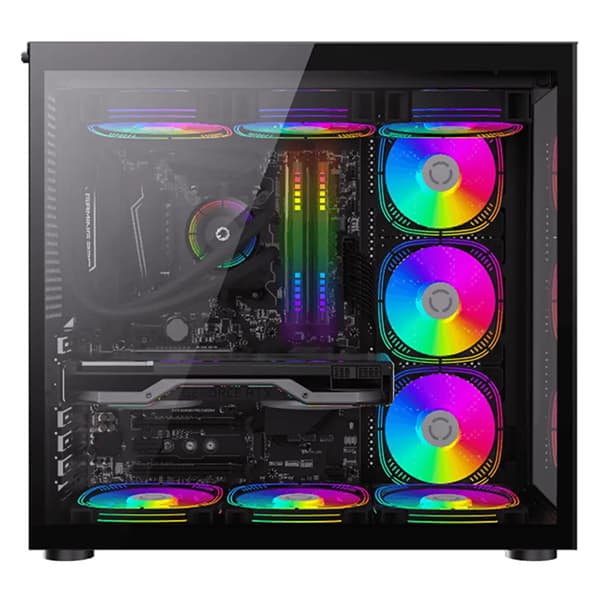 کیس گیمینگ گیم مکس مدل Gamemax Infinity Black — تصویر ۲
