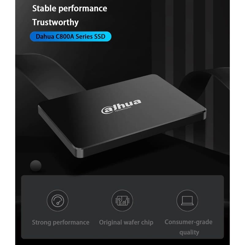 اس اس دی اینترنال داهوا مدل Dahua C800AS ظرفیت tb1 tb Dahua C800AS SATA 3 Internal SSD — تصویر ۶