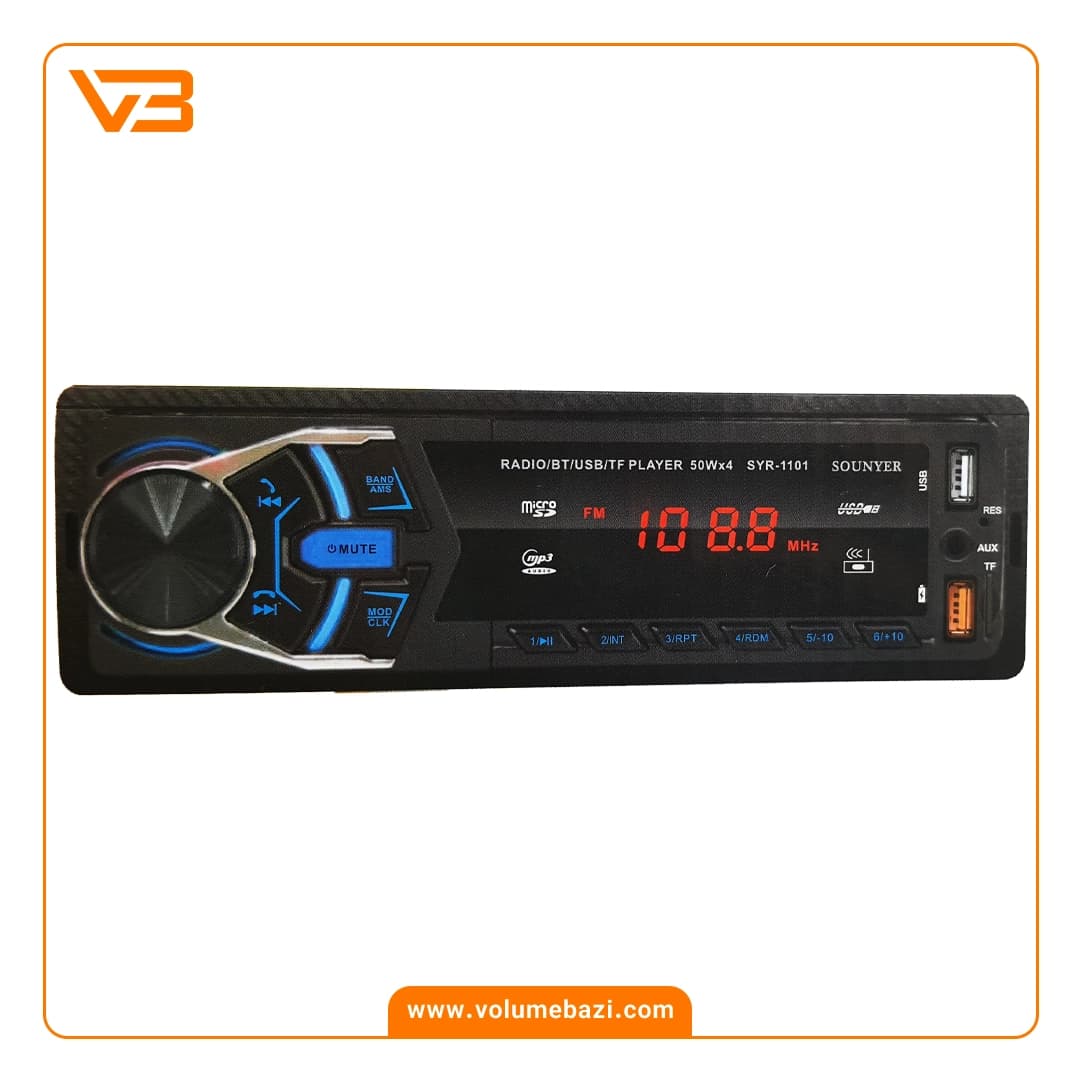 پخش کننده خودرو سونیر مدل SYR-1101 — تصویر ۹