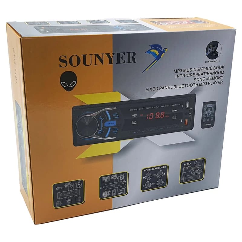 پخش کننده خودرو سونیر مدل SYR-1101 — تصویر ۶