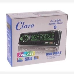 پخش کننده خودرو کلارو مدلCL-6301 — تصویر ۲