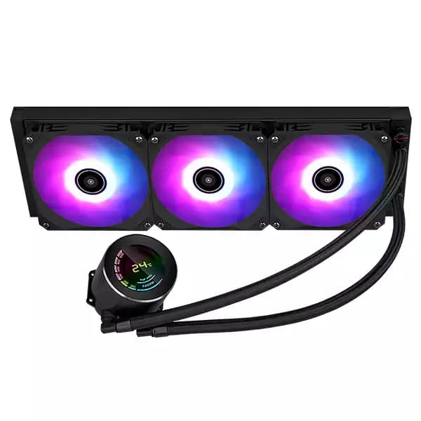 فن پردازنده اوست مدل AWEST GT-AVT360 ARGB Liquid Cooler white — تصویر ۶