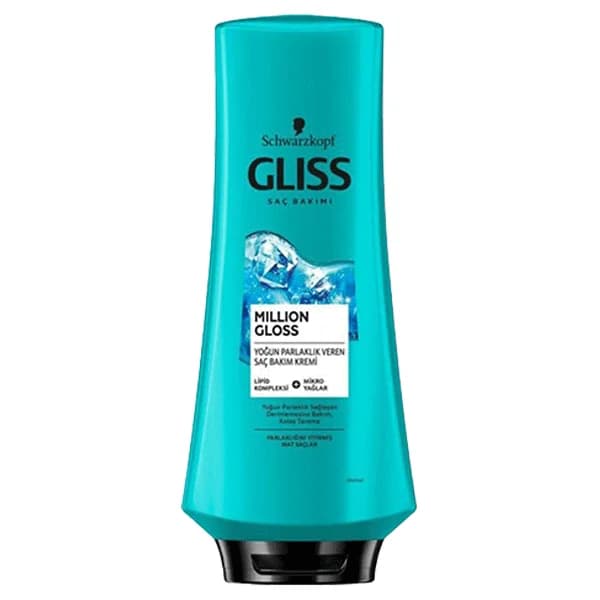 نرم کننده مو گلیس مدل MILLION GLOSS مناسب موهای مات و کدر حجم 360 میلی