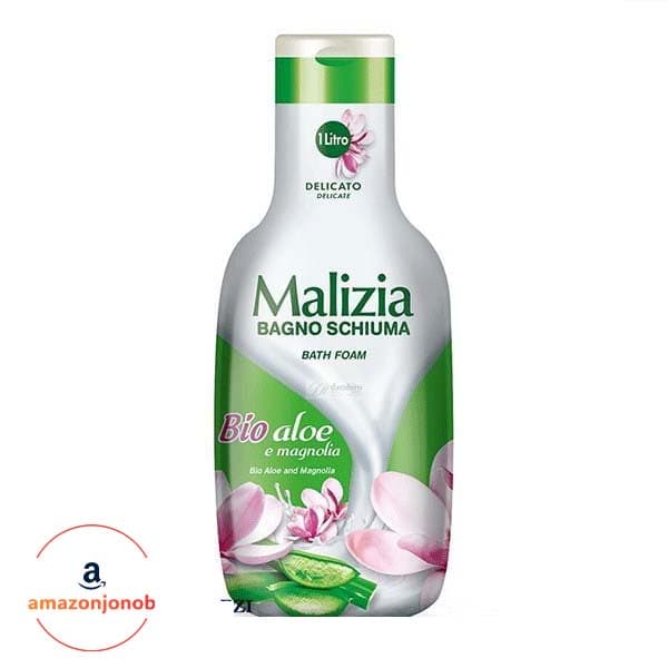 شامپو بدن مالزیا Malizia حاوی عصاره مگنولیا و آلوئه ورا حجم 1000 میل — تصویر ۵