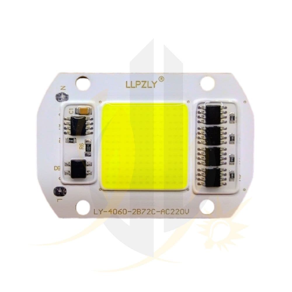 چیپ پروژکتوری 50 وات 40*60 برق مستقیم cob 50w 220V — تصویر ۶