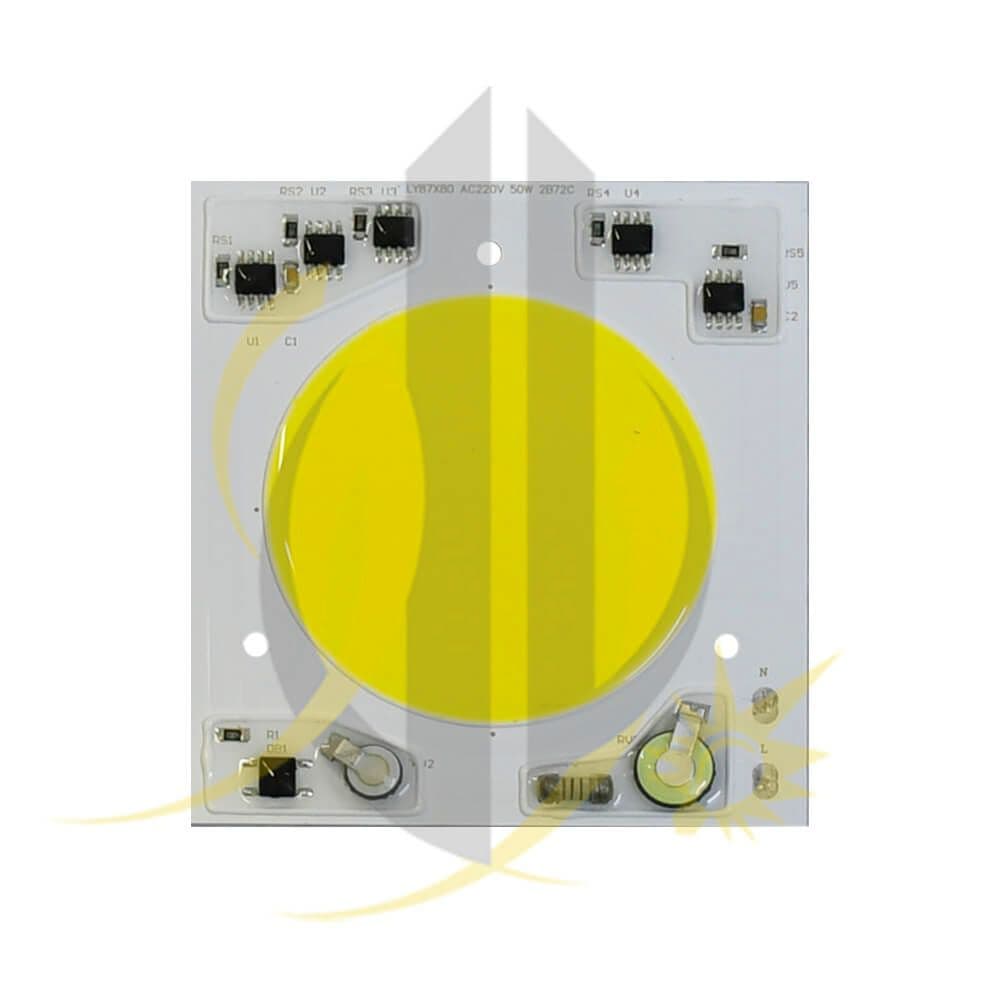چیپ 50 وات 80*87 برق مستقیم COB 50w 220V — تصویر ۱۱