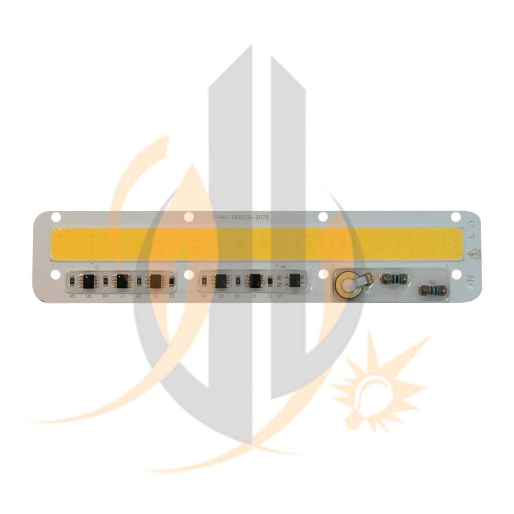 چیپ پروژکتوری 50 وات خطی برق مستقیم COB 50w 220V — تصویر ۵