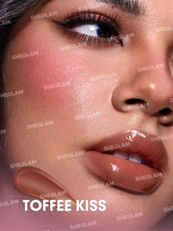 لیپ گلاس حجم دهنده پیچی شیگلم Toffee Kiss — تصویر ۴